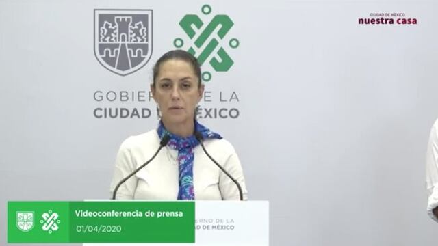 Videoconferencia del gobierno de la CDMX