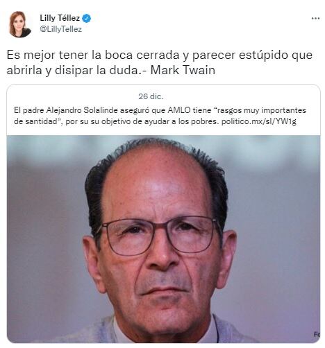 Lilly Téllez sobre el Padre Solalinde