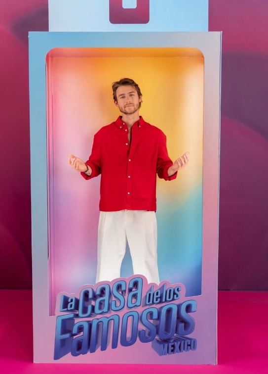 Luis Chaparro, influencer y habitante de La Casa de los Famosos México 2026