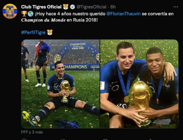 Tigres Thauvin Mundial Rusia 2018