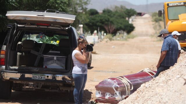 Entierro en México.