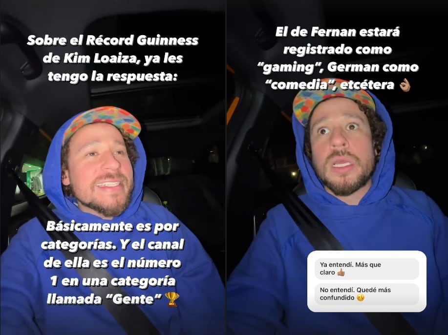 Luisito Comunica insiste en hablar del Récord Guinness de Kimberly Loaiza