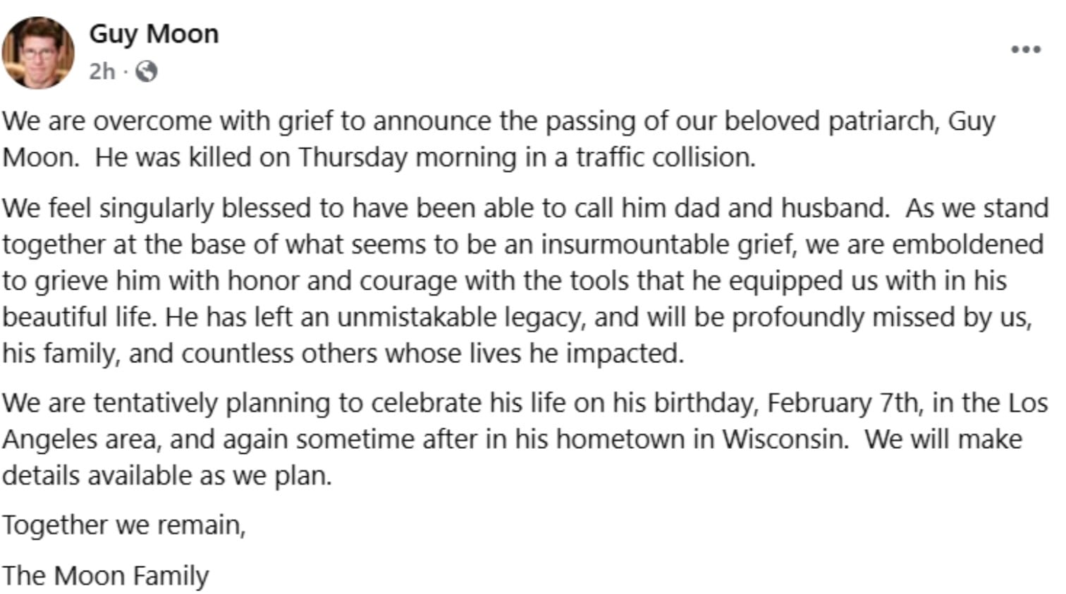 Guy Moon, compositor de Danny Phantom, muere en accidente de auto