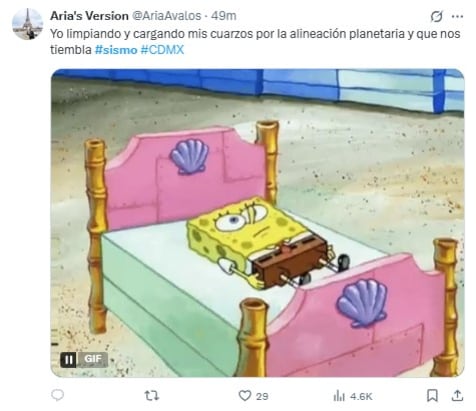 Memes del sismo hoy en México