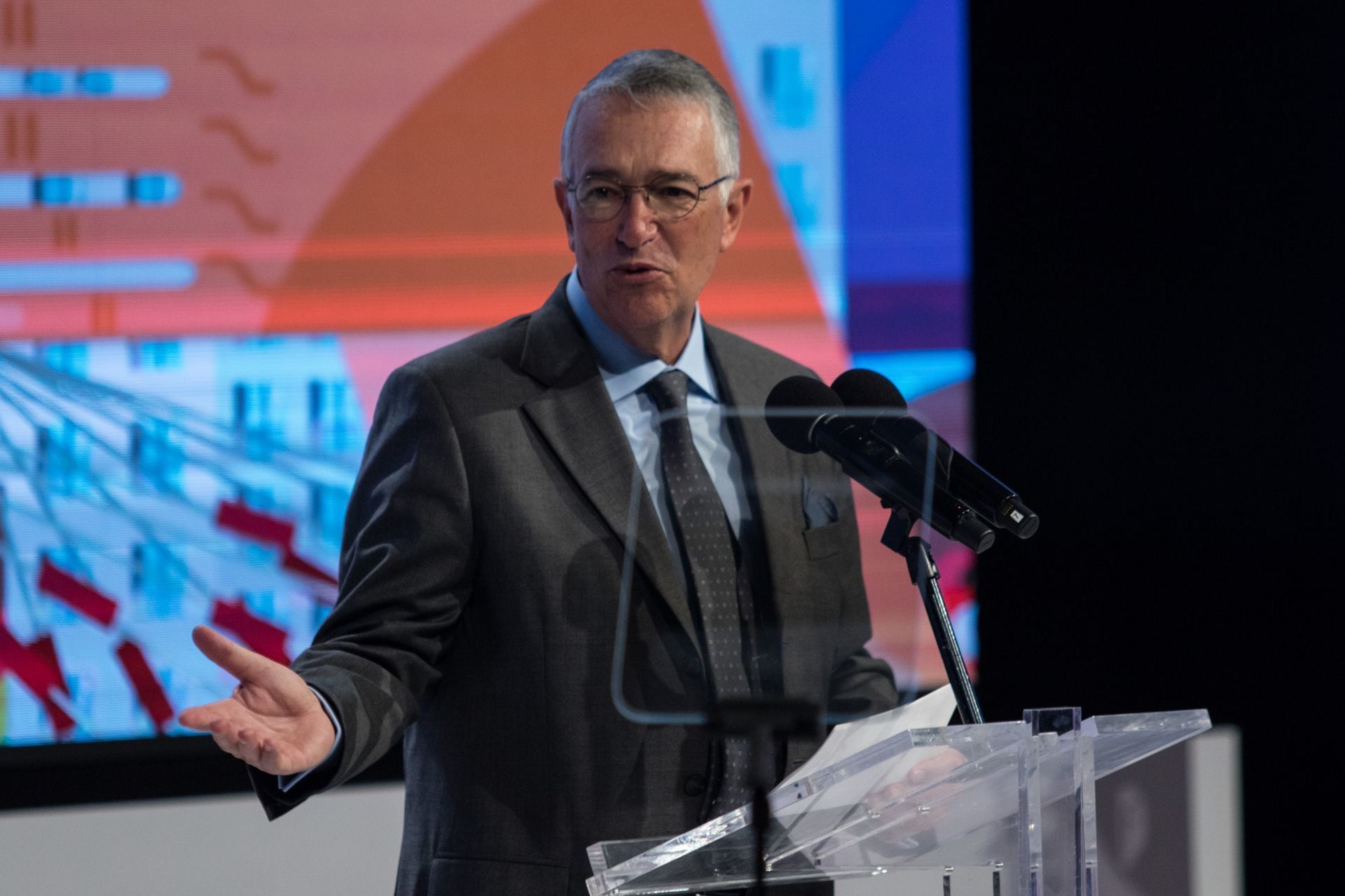 Ricardo Salinas Pliego, presidente de Azteca TV