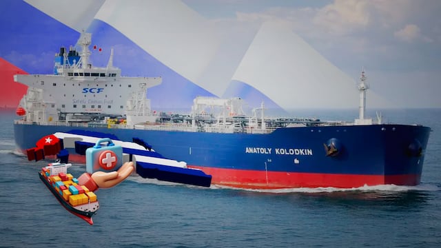 Buque petrolero ruso llega a Cuba