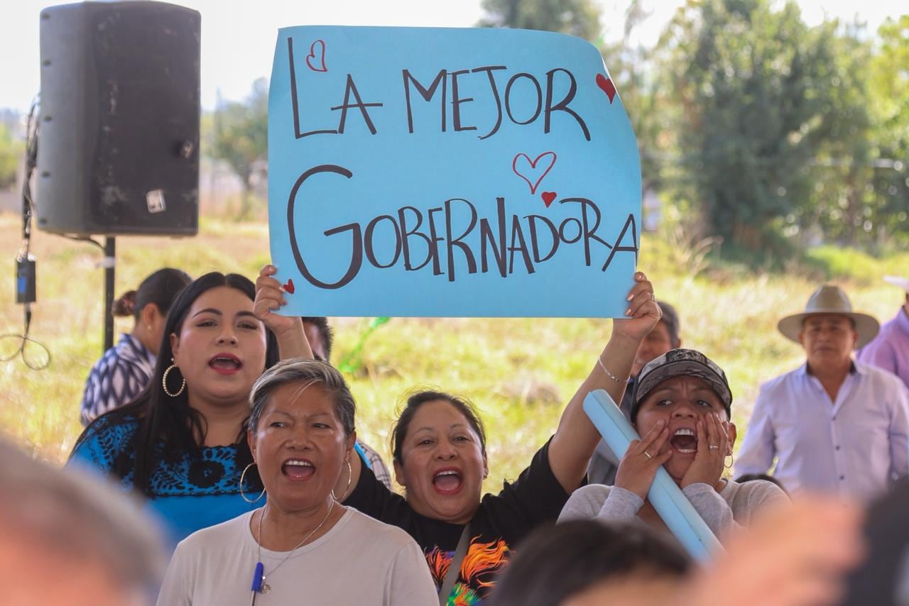 Lorena Cuéllar reiteró que Tlaxcala tendrá 7 mil nuevas obras sin contratar deuda pública