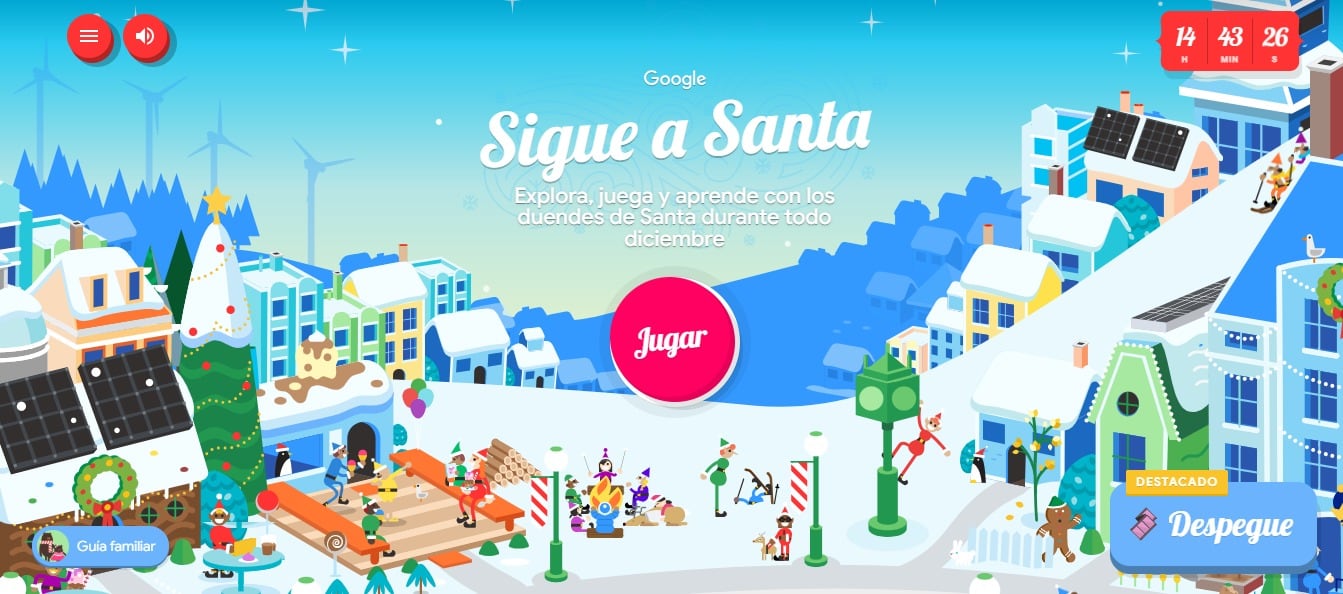 Santa Tracker Navidad 2024