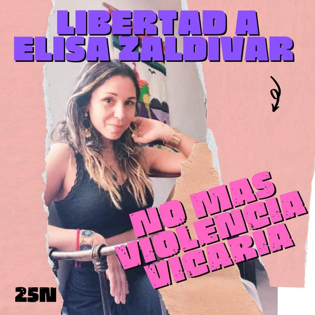 Elisa María Zaldívar Barcelata, víctima de violencia vicaria