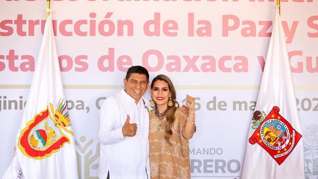 Evelyn Salgado y Salomón Jara