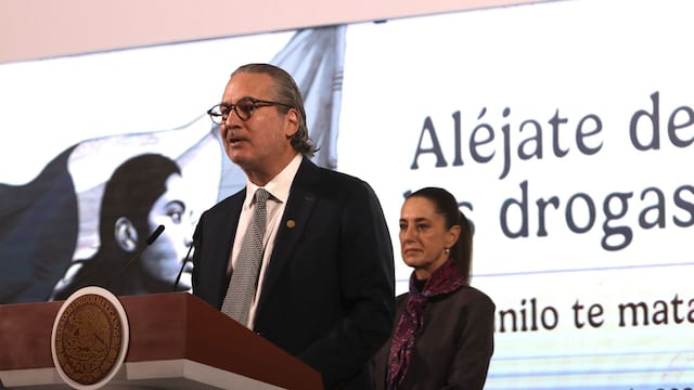 Gobierno de México presenta campaña "Aléjate de las drogas. El fentanilo te mata"