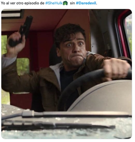 Memes de She-Hulk y Daredevil