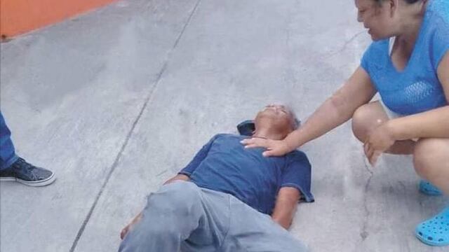 Una ambulancia tuvo que auxiliar al representante de casilla.