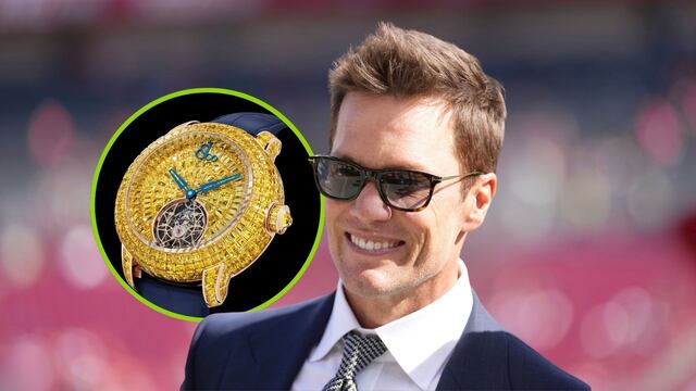 Tom Brady y el ‘horrible’ reloj de 160 millones que lució en el Súper Bowl 2025