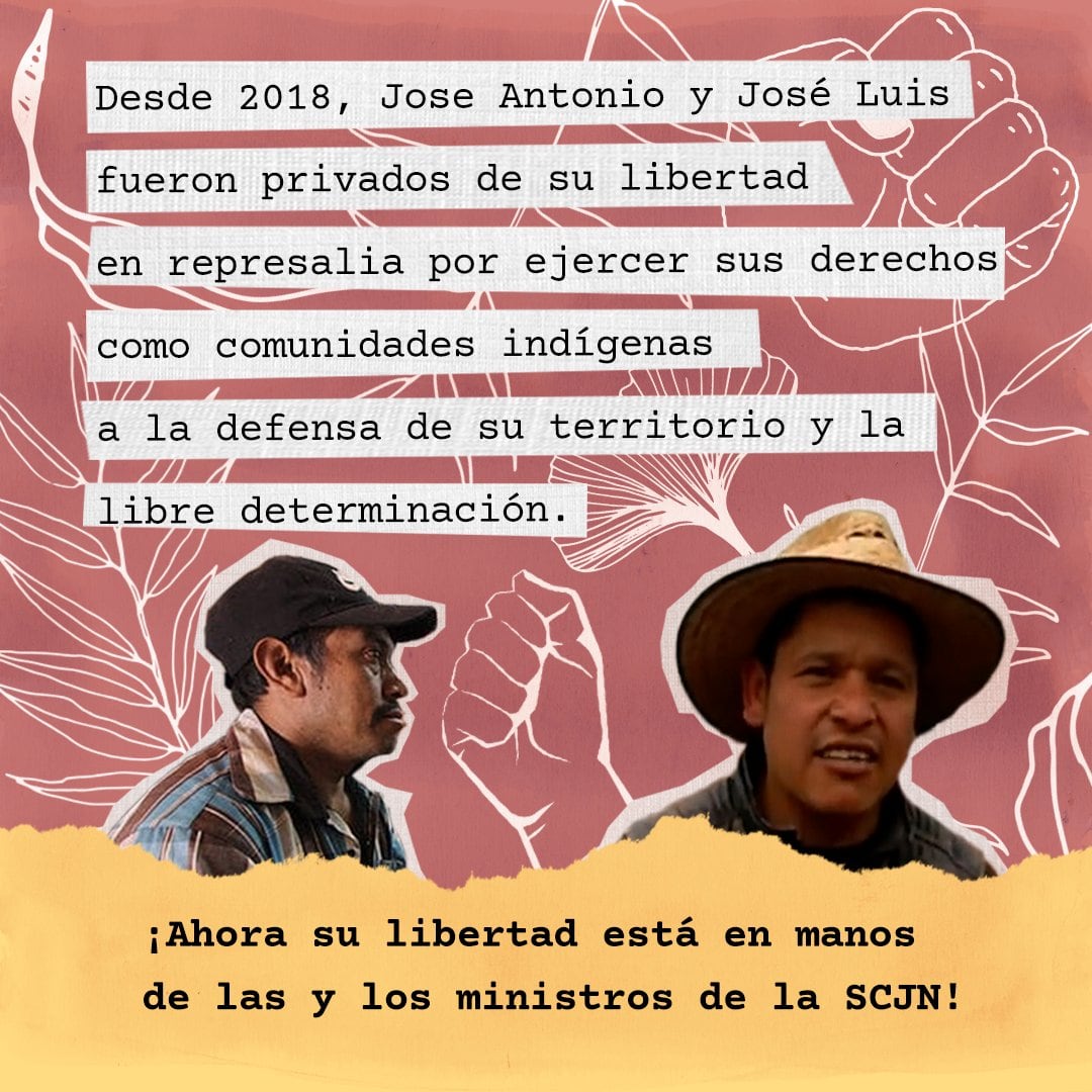 Defensores presos de Nahuatzen