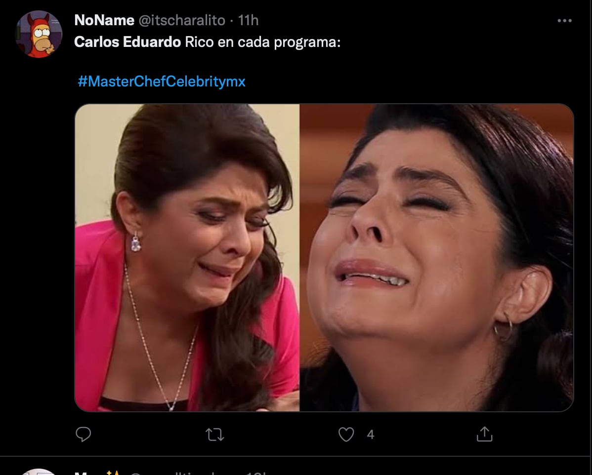 Carlos Eduardo Rico sensible conquista corazones y memes en MasterChef Celebrity