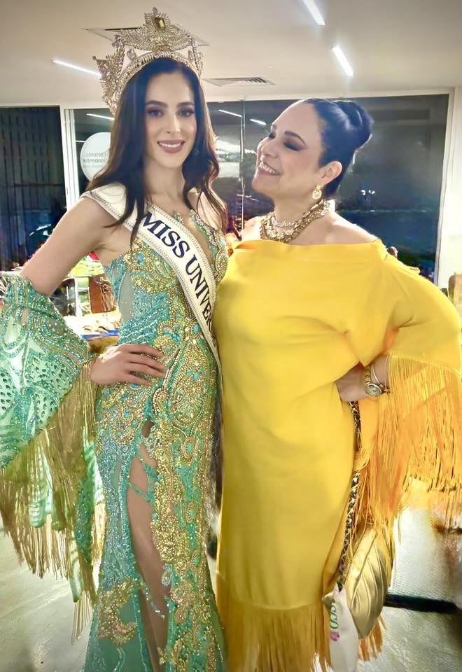 Fátima Bosch Fernández, primera Miss Universe México de Tabasco, es sobrina de Mónica Fernández Balboa