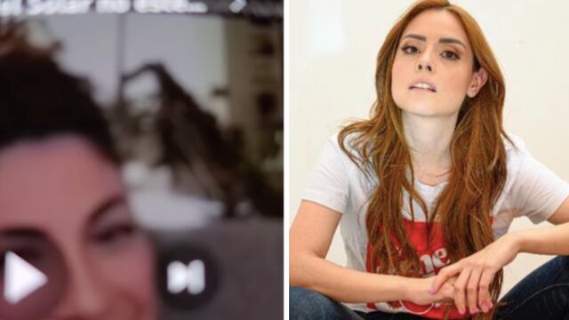 Maryfer Centeno cree haber visto el fantasma de Fernando del Solar