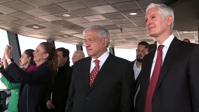 AMLO y Alfredo Del Mazo