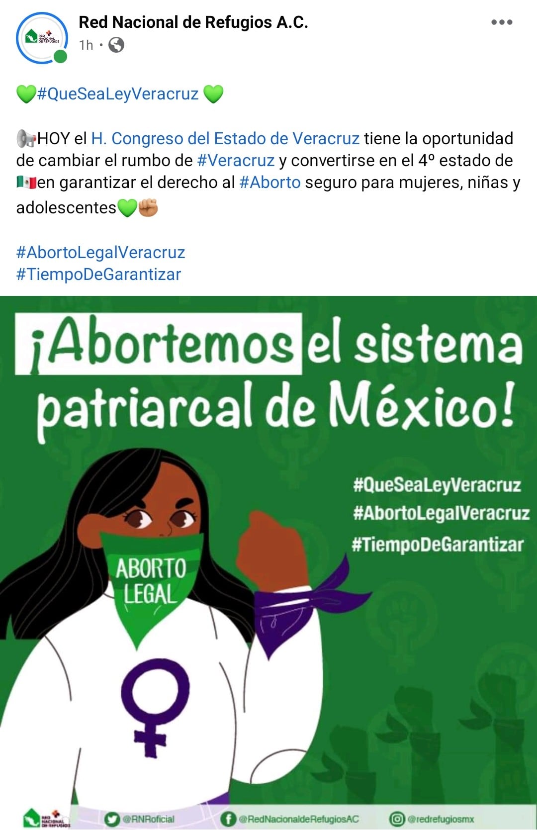 Campaña por el Aborto Legal en Veracruz