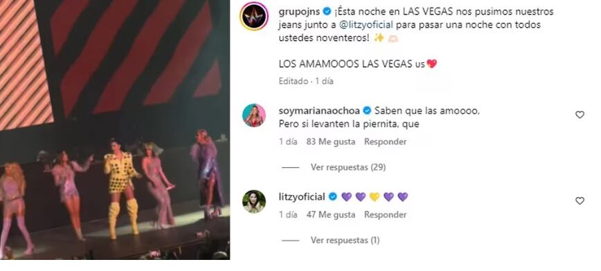 ¿Están peleadas? Mariana Ochoa continuó criticando a las JNS tras su presentación en Las Vegas