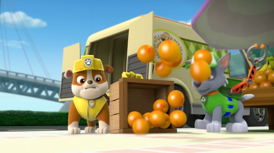 súper Rubble de Paw Patrol