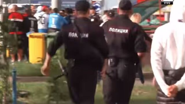 El momento de la riña.