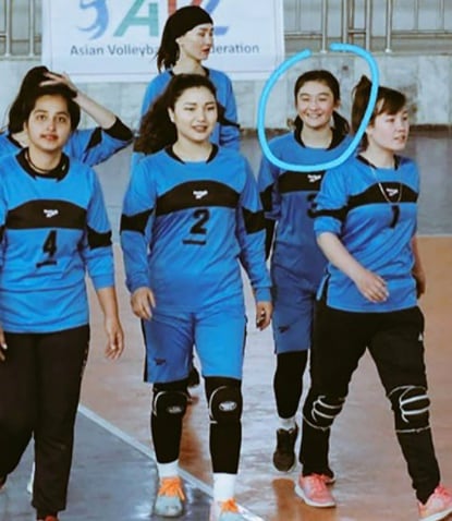 Mahjabin Hakimi, jugadora de voleibol decapitada