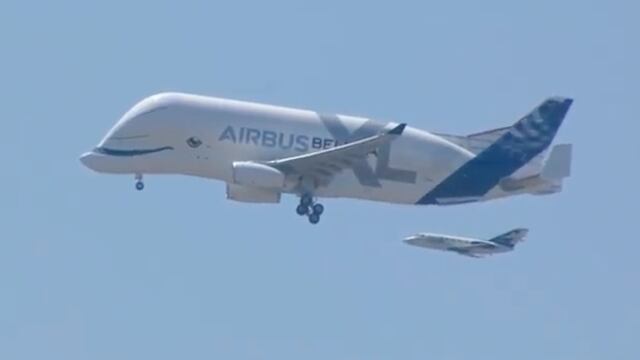 El súper avión "Beluga XL".