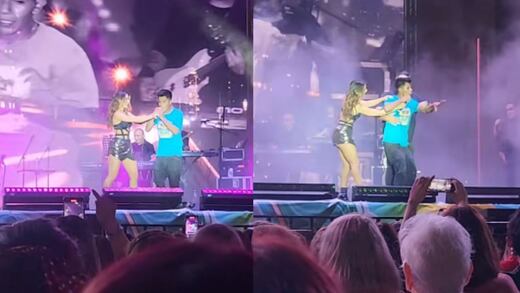 María León: Joven lavacarros se subió al escenario durante su concierto en Hermosillo para hacer un reclamo