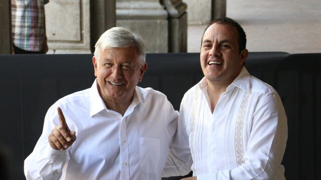 AMLO y Cuauhtémoc Blanco