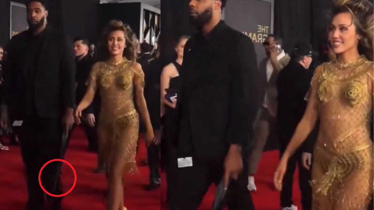 Guardaespaldas de Miley Cyrus se hace viral por este perturbador video
