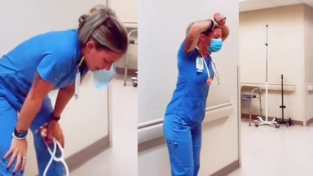 Enfermera usa muerte de paciente para grabar un TikTok