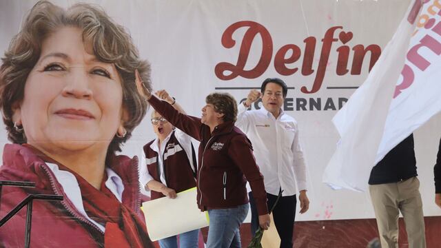 Delfina Gómez, candidata de Morena a la Gobernatura del Estado de México