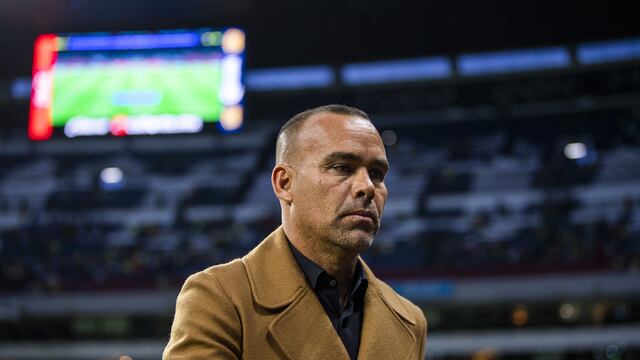 Rafael Dudamel en el Estadio Azteca