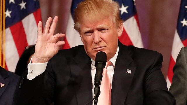 Donald Trump, aspirante a candidatura por el Partido Republicano