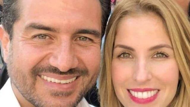 Patricia Lobeira y su esposo Miguel Ángel Yunes