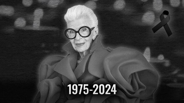Muere la iconica diseñadora y estilo Iris Apfel a los 102 años