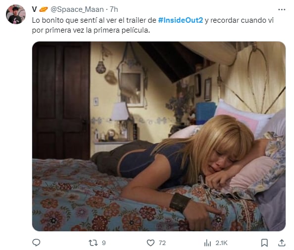 Memes de Ansiedad, la nueva emoción de Riley en Intensamente 2