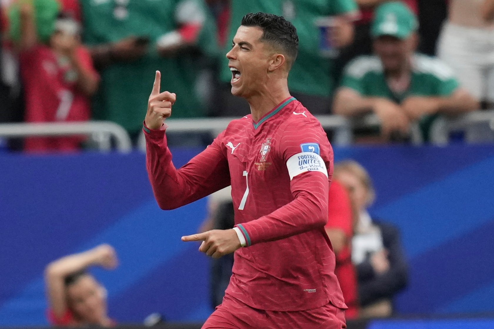 Cristiano Ronaldo apareció de manera brillante en el Mundial 2026