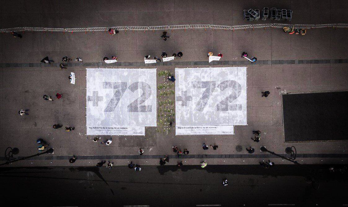 Protesta a 9 años de la masacre de San Fernando.