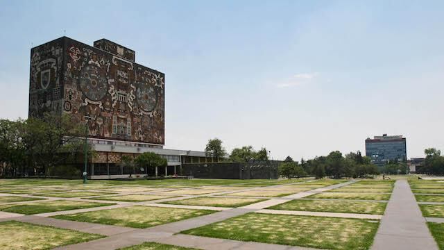 Imagen de archivo de la Biblioteca Central de la UNAM