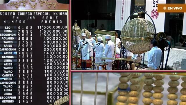 Resultados Sorteo Zodiaco Especial 1659 de Lotería Nacional: Ganadores de hoy 26 de mayo