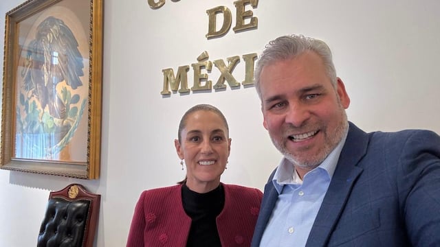 Claudia Sheinbaum se reunió con Alfredo Ramírez Bedolla