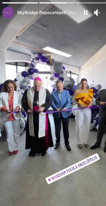 Onésimo Cepeda en el Popocatépetl Sky Bridge