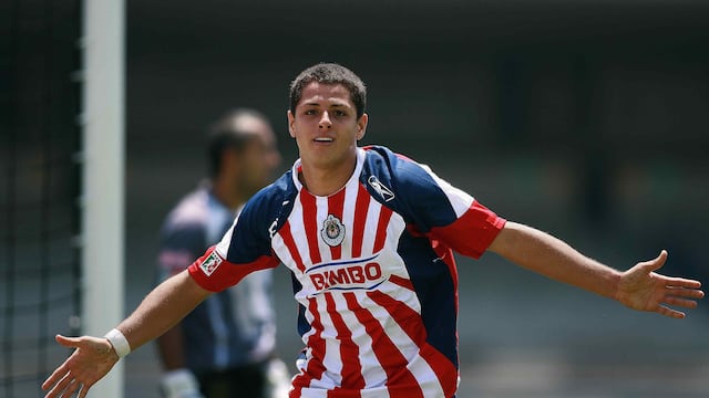 Chicharito Hernández con Chivas en el 2006