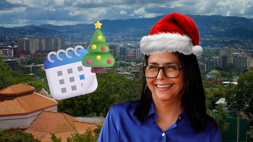 Delcy Rodríguez adelanta la Navidad al 1 de noviembre en Venezuela