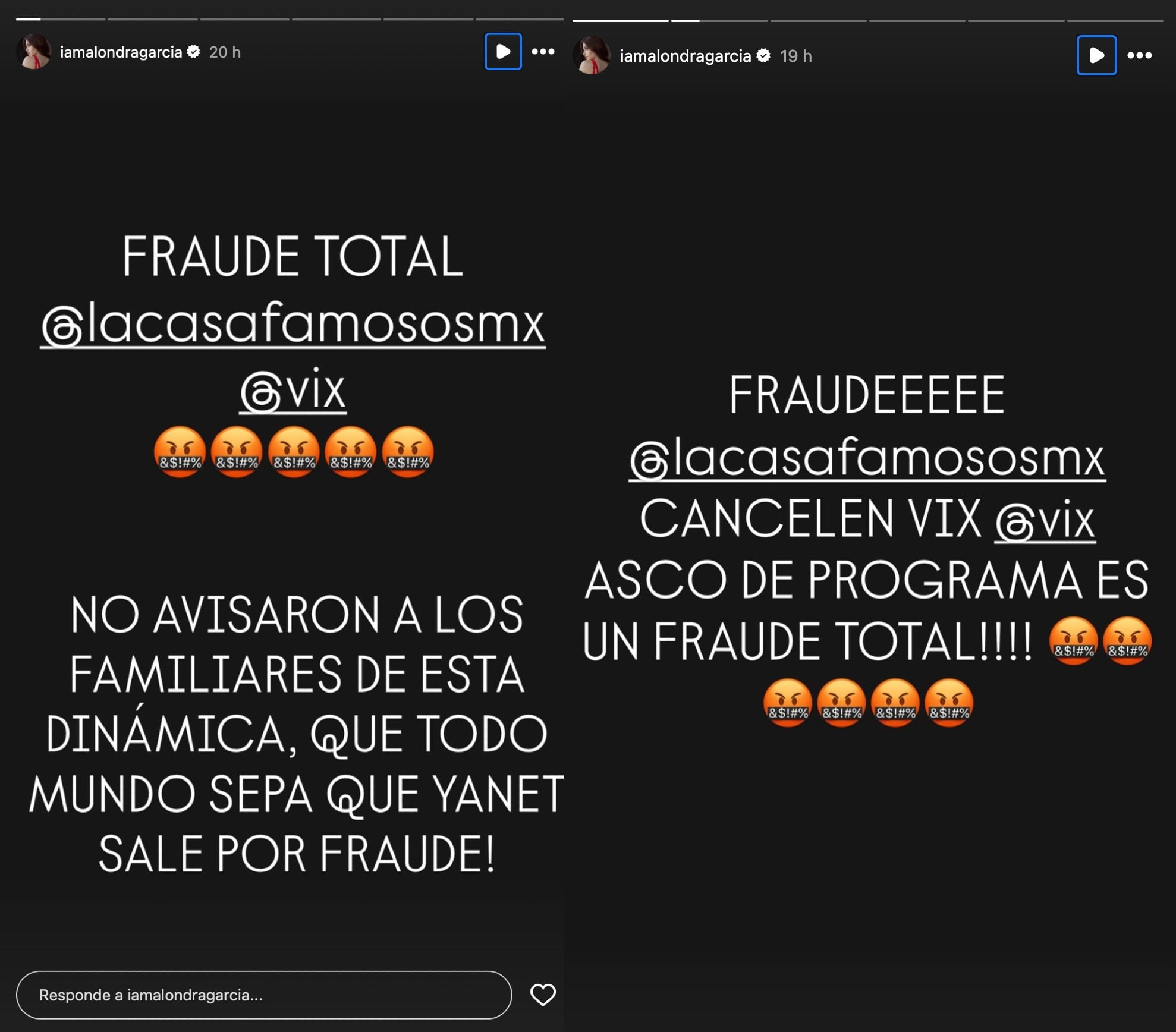Hermana de Yanet García arremte contra La Casa de los Famosos México 2026