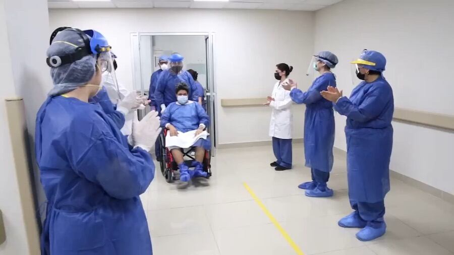 Se reportaron 323 personas dadas de alta.