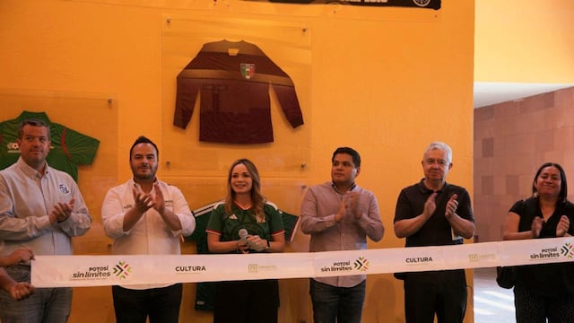 La exposición Futbol Con-ciencia, impulsada por el Gobierno de San Luis Potosí, permanecerá abierta hasta el 19 de agosto en el Museo Laberinto de las Ciencias y las Artes.